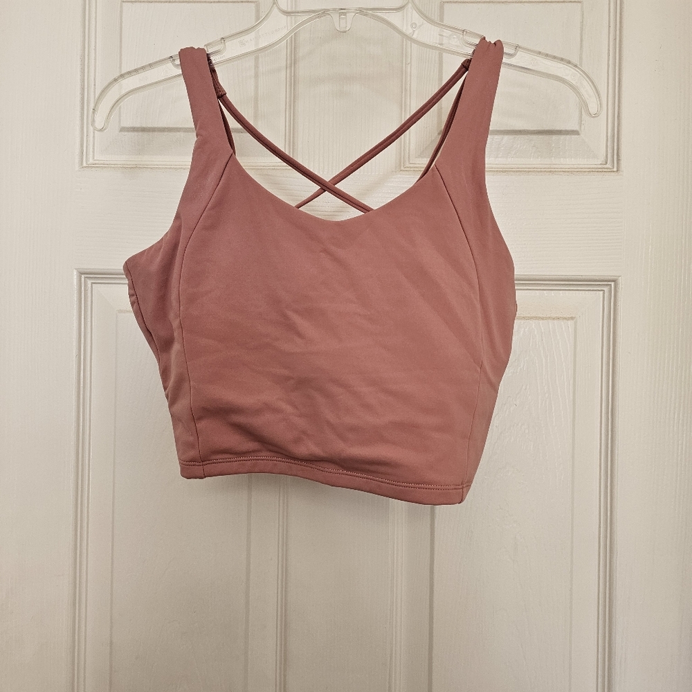 Blush Pink Sports Bra